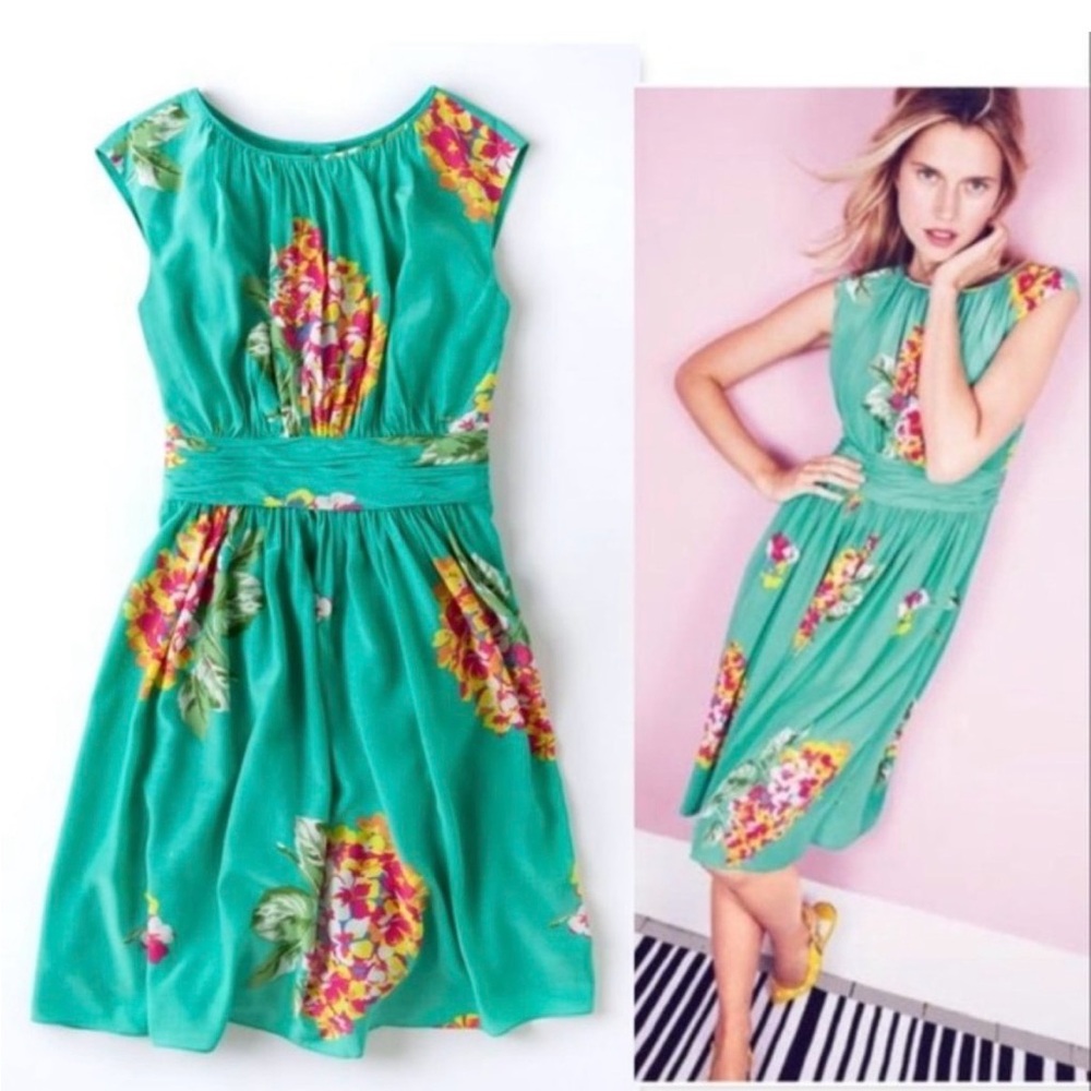 Boden Women’s Green Selina Dress - Picture 5 of 5